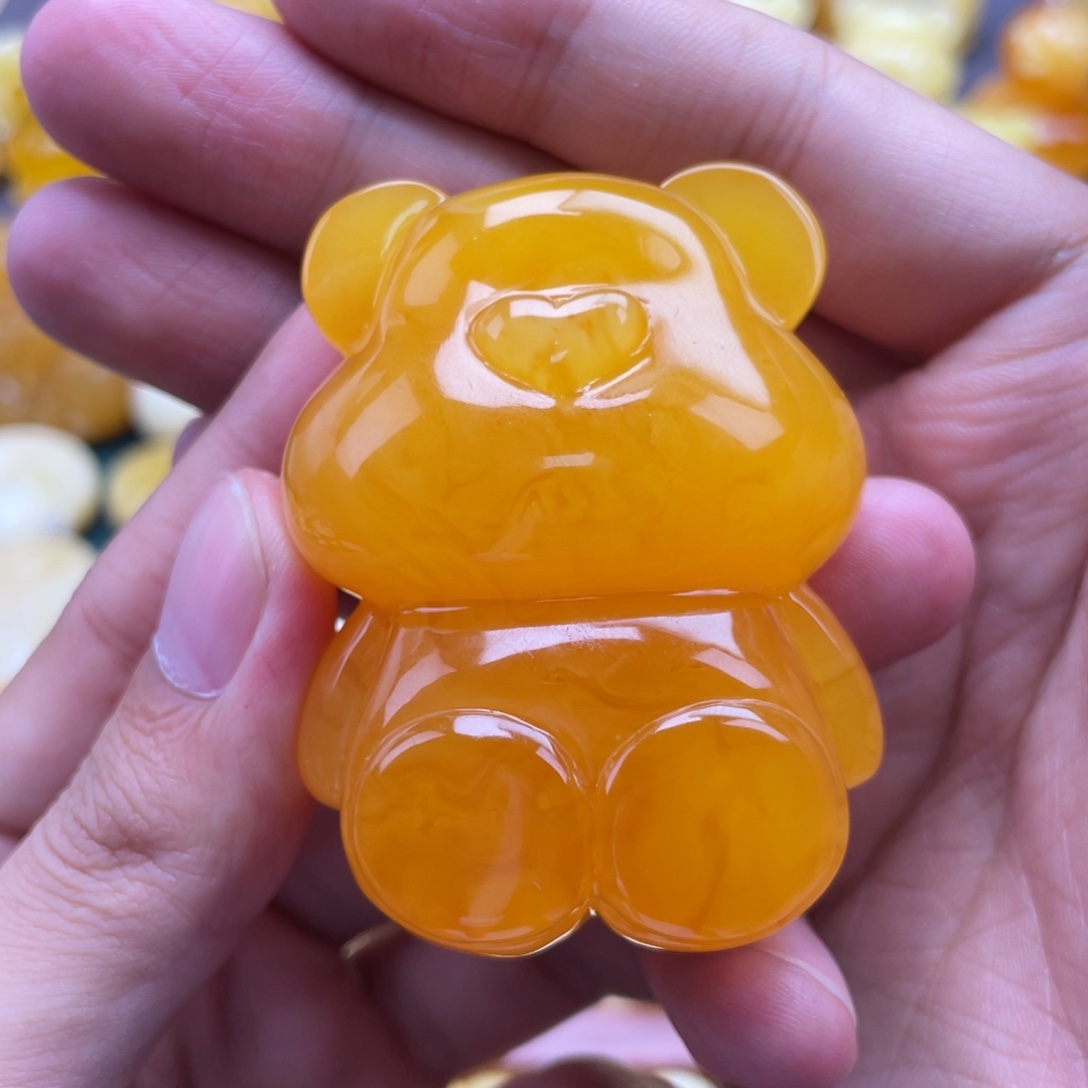 琥珀未镶嵌裸石蜜蜡