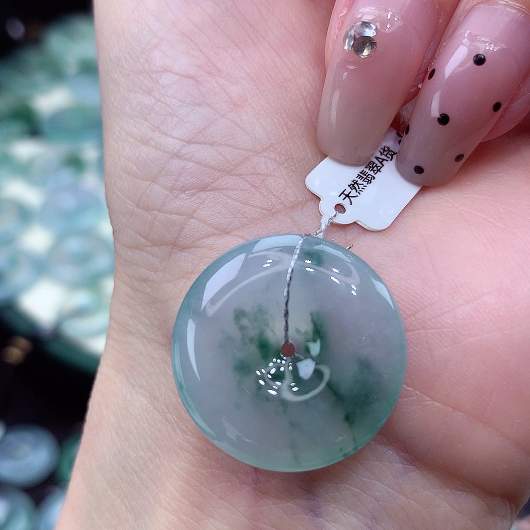 颈饰未镶嵌翡翠编号9尺寸22.5/5.8