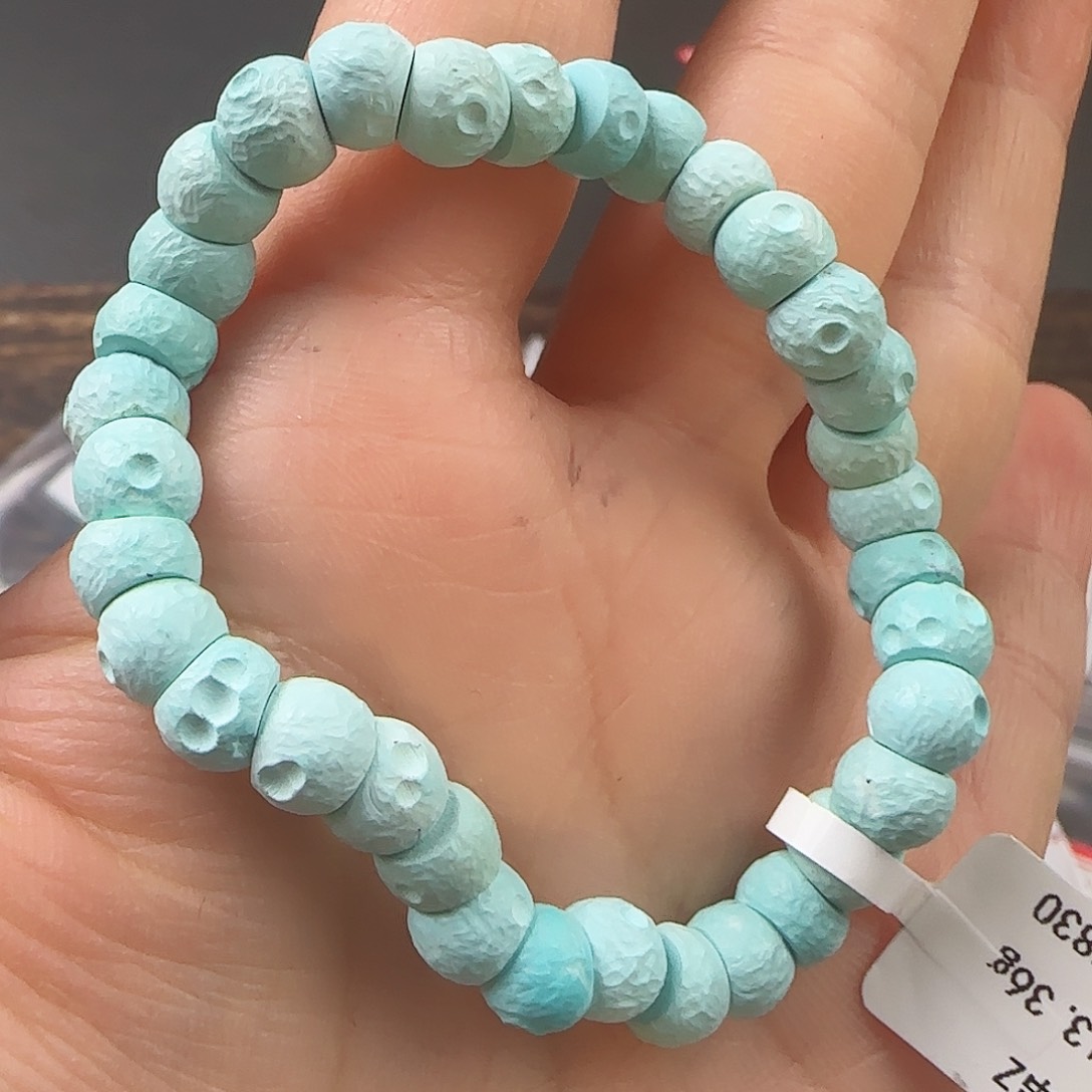 绿松石珠宝半成品未镶嵌