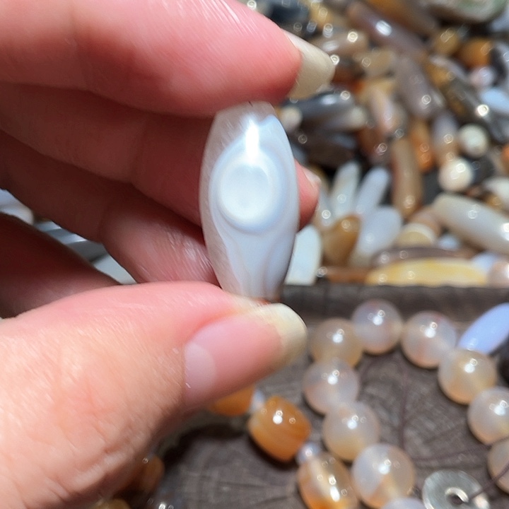 玛瑙/玉髓吊坠(不含链)未镶嵌