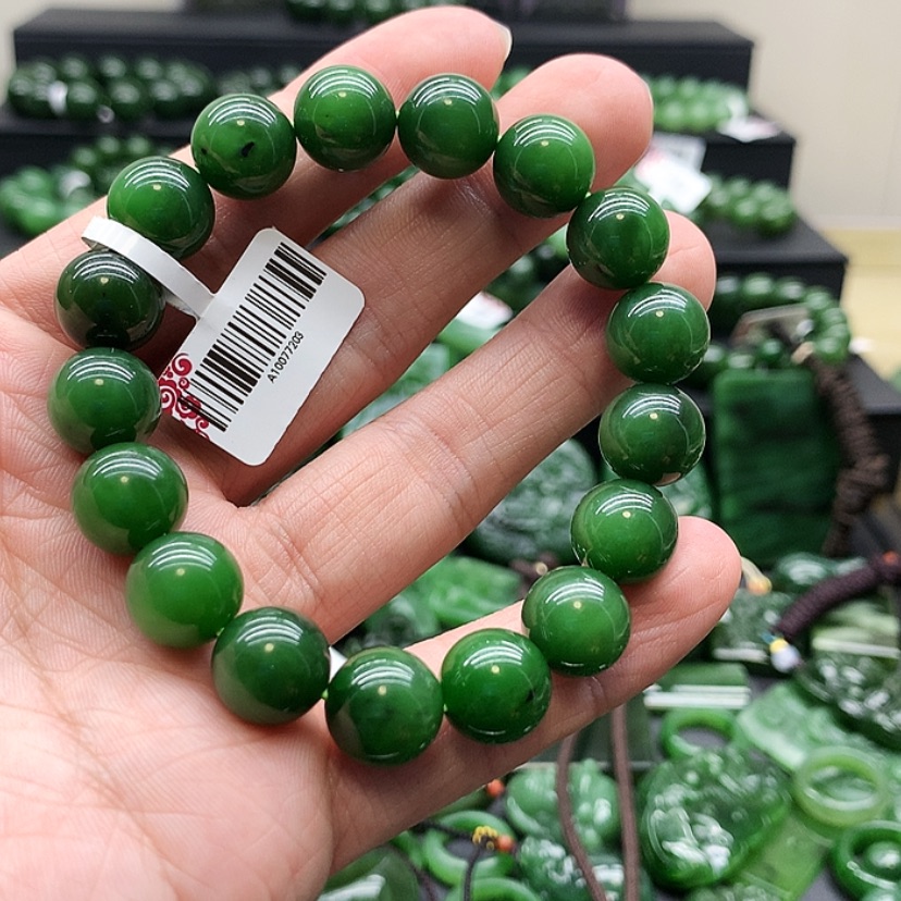 【闪购商品】和田玉（碧玉）手链未镶嵌