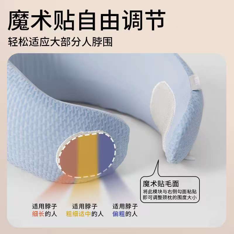 友智友眠飞机高铁旅行睡觉套装缓解颈托透气护颈脖便携防低头