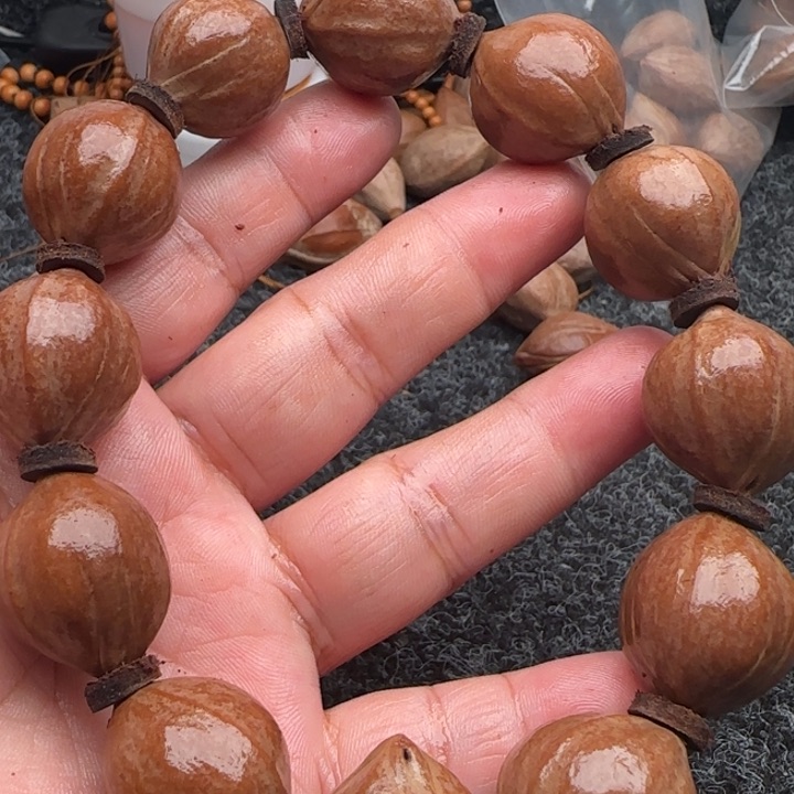 橄榄核手串橄榄核原皮铁盒手串
