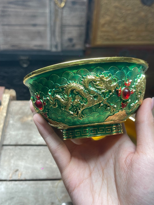 精美手工艺术摆件碗QB0185