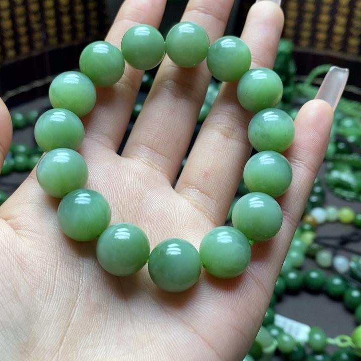 和田玉手串未镶嵌