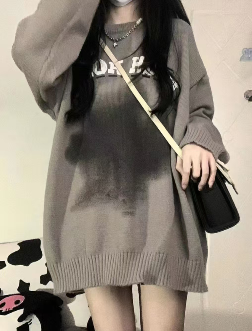 （直播选款）二九-四九 敏敏韩版时尚洋气秋季百搭宽松毛衣（11月）