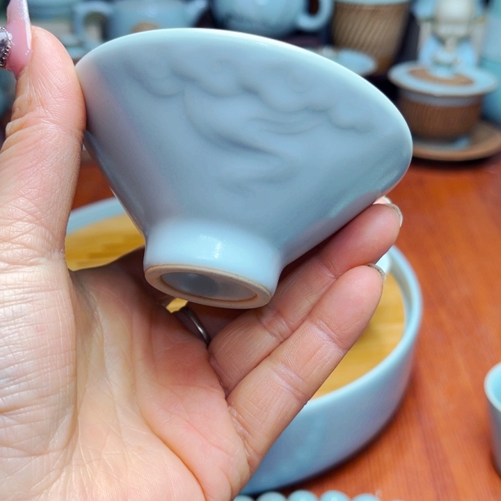 【闪购商品】原产地汝瓷高品，茶器，摆件，手串