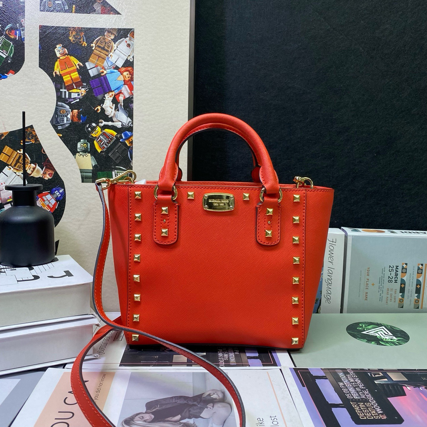 95新 MICHAEL KORS/迈克高仕 23646斜挎包20*18