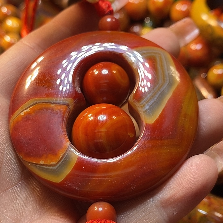 管***建玛瑙/玉髓未镶嵌手链