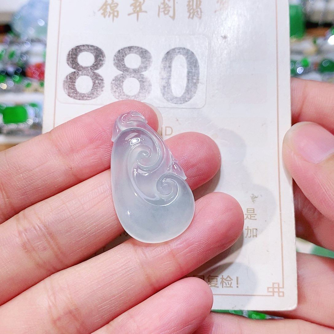 【闪购商品】翡翠挂件未镶嵌裸石
