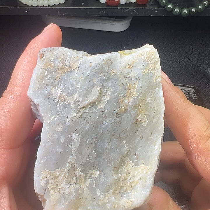 和田玉（糖玉）未镶嵌车挂