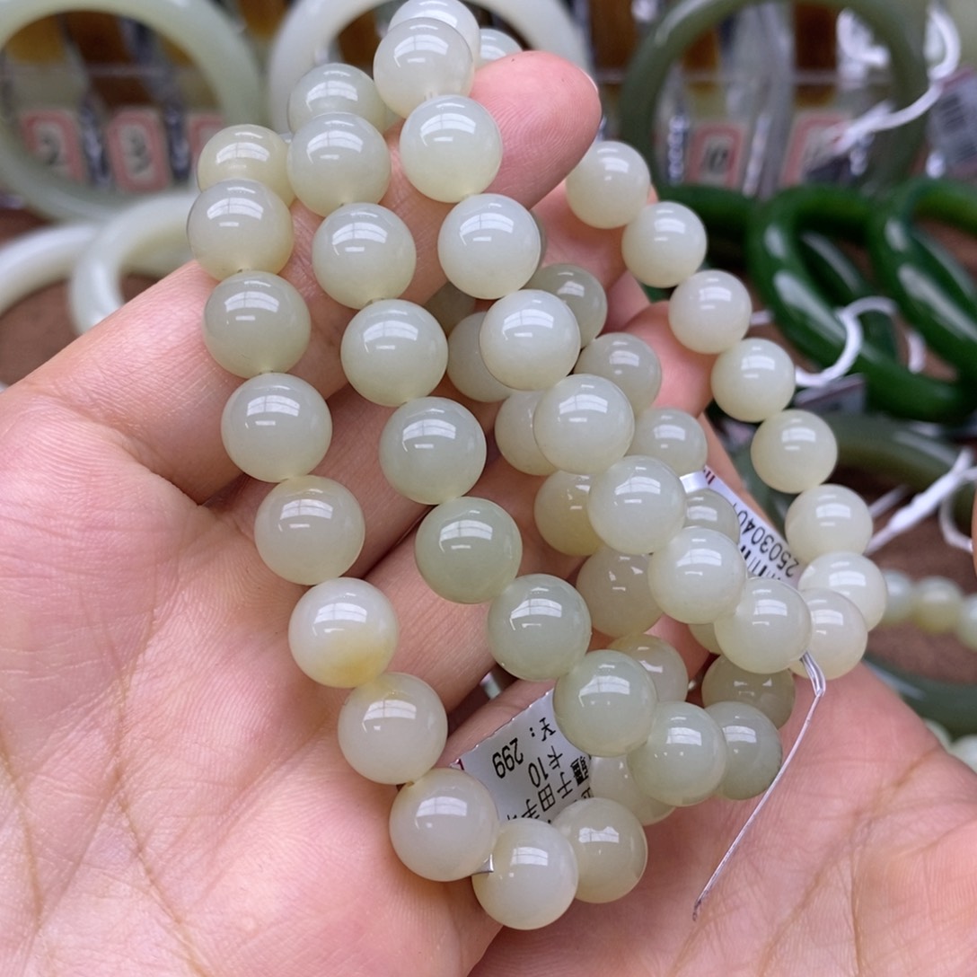 手链未镶嵌和田玉多样性发货拍一发一于田卡10