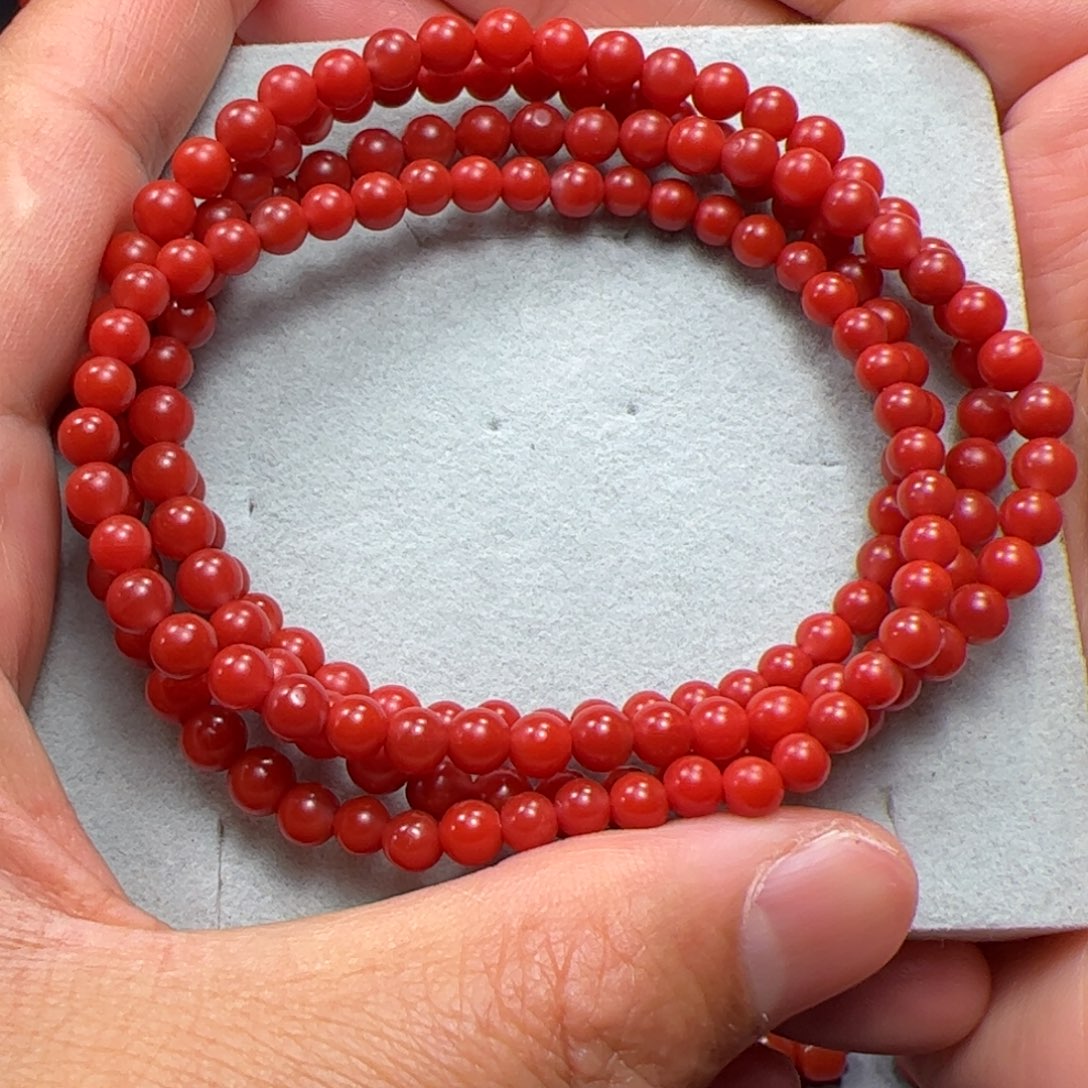 南红玛瑙珠子未镶嵌