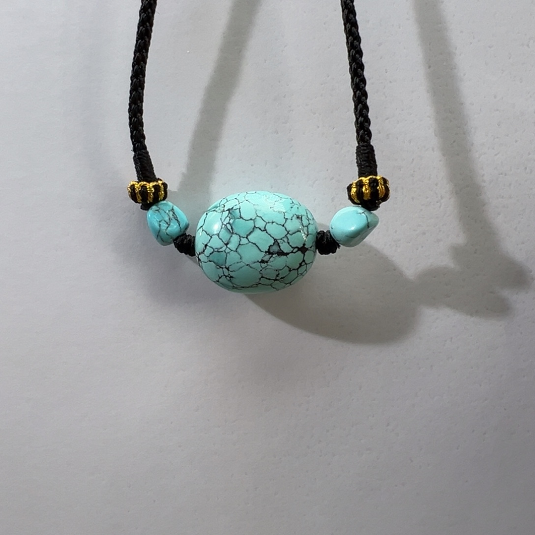 绿松石未镶嵌挂件