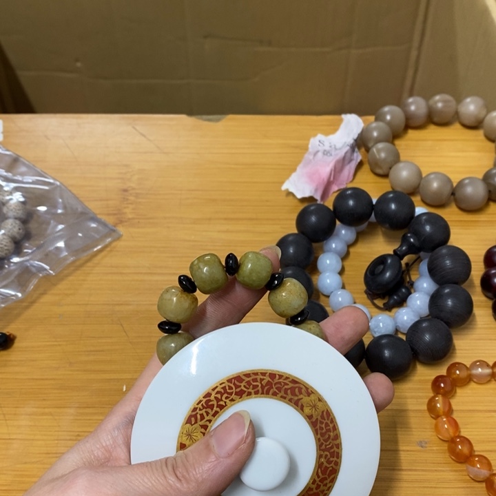 瓷片哈哈中古工艺品一件