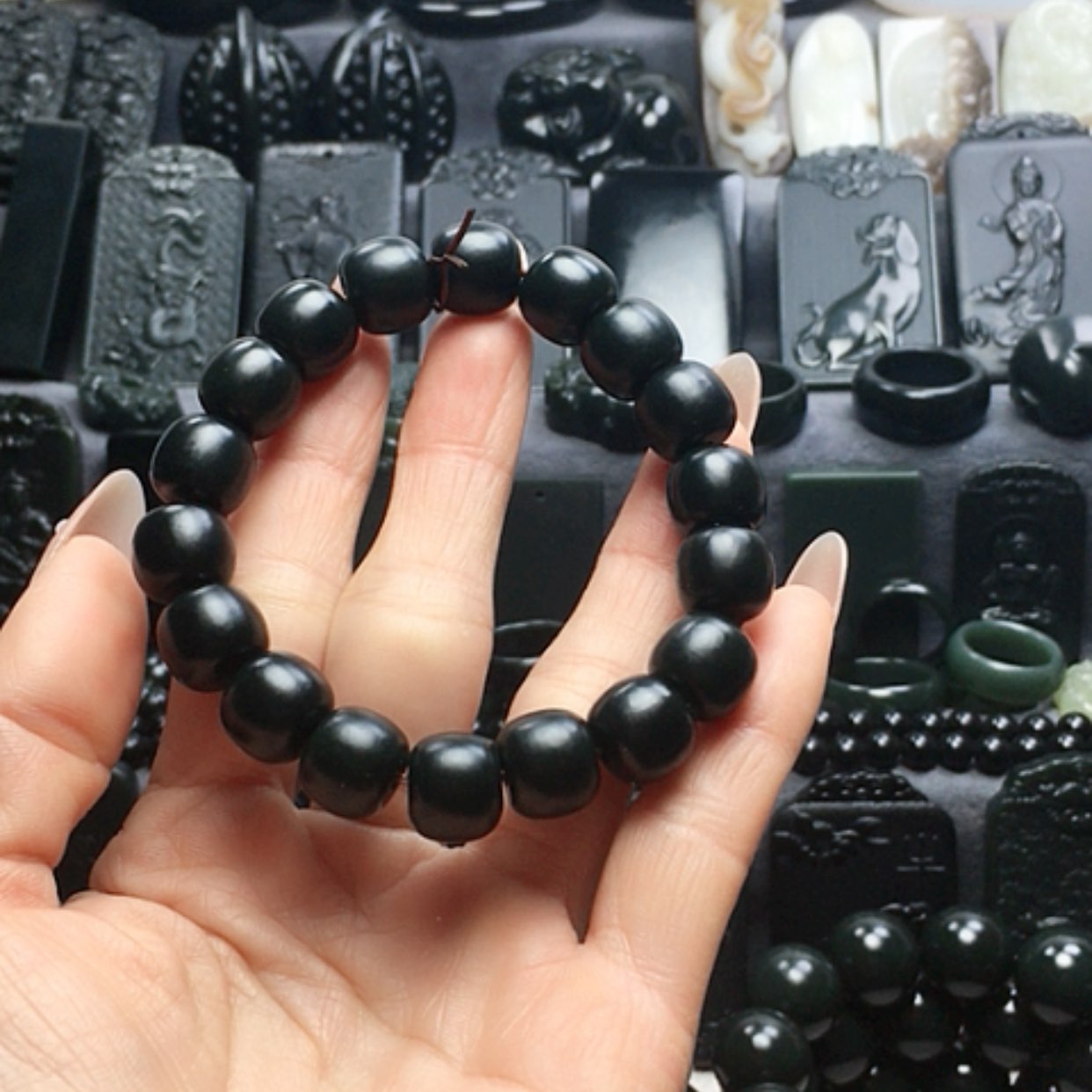 【闪购商品】和田玉手串未镶嵌