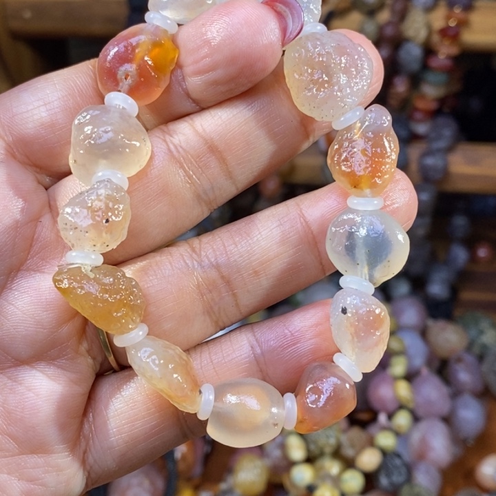 玛瑙/玉髓珠宝半成品未镶嵌