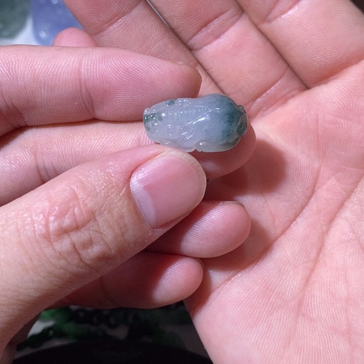 裸石翡翠天然翡翠a货貔貅