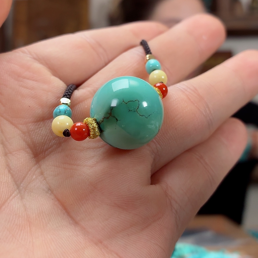 未镶嵌绿松石珠宝奇石