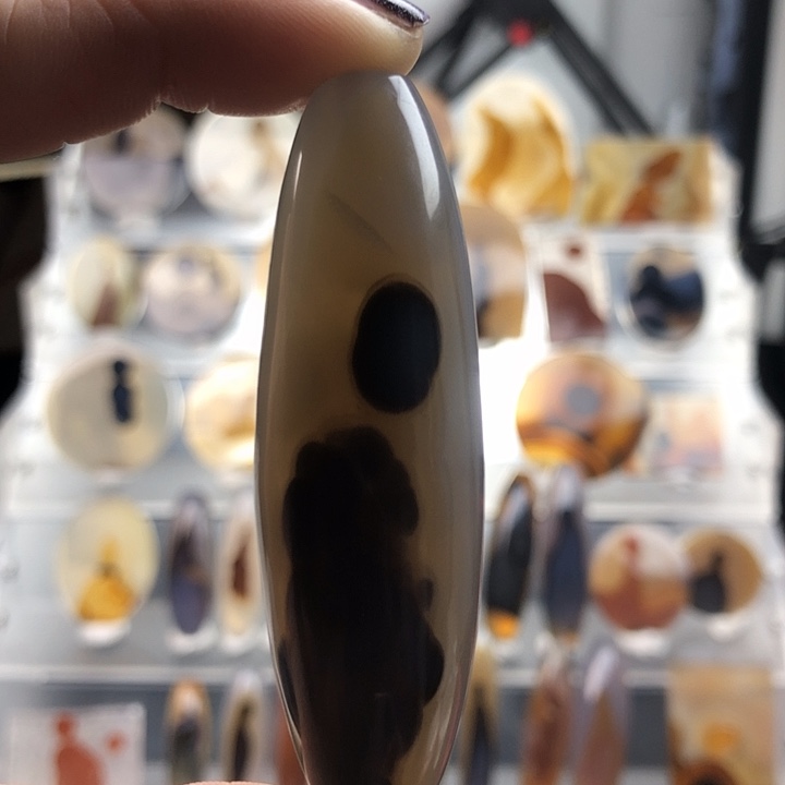 玛瑙/玉髓合金颈饰21