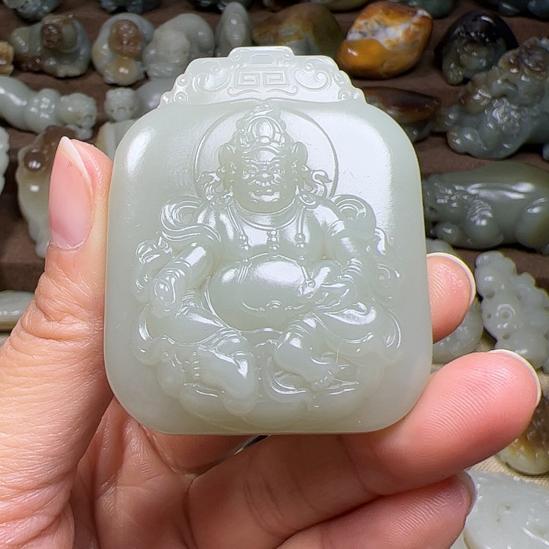 和田玉挂件未镶嵌