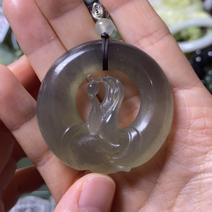 岫玉岫玉挂件未镶嵌