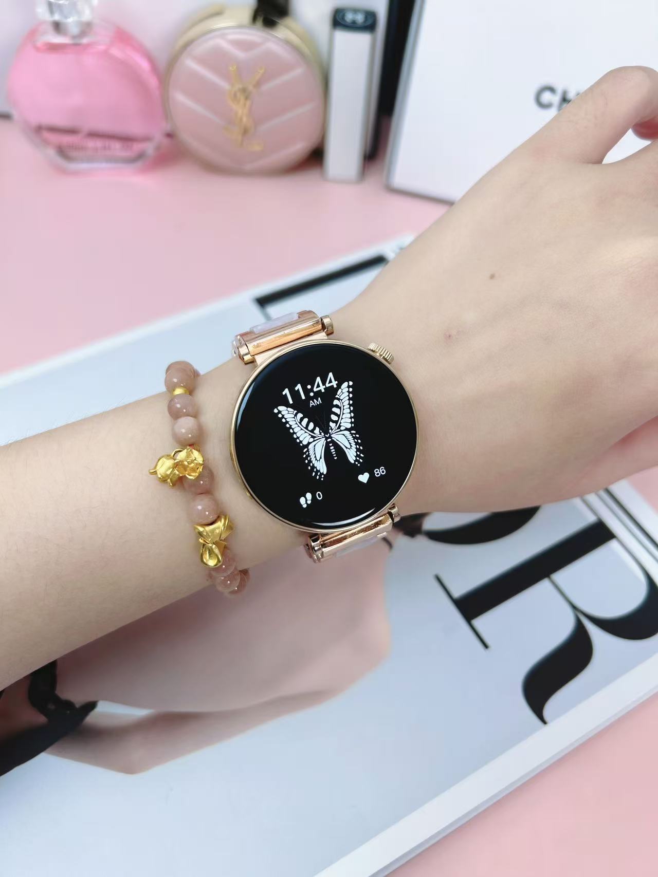 （国货补贴 ）GT4mini智能手表， AM0lED屏幕蓝牙通话离线语音3D通话