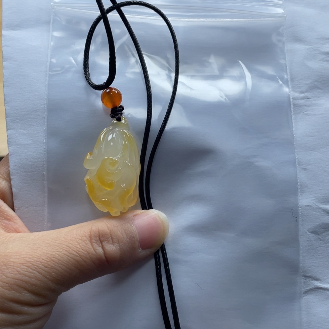 玛瑙/玉髓珠宝半成品未镶嵌乐*?吊坠