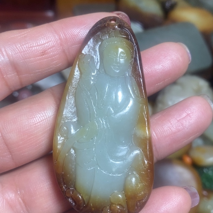 和田玉挂件未镶嵌