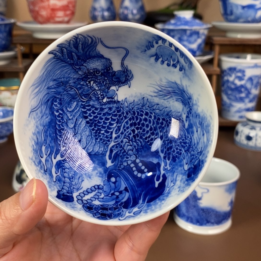 景德镇陶瓷手工手绘