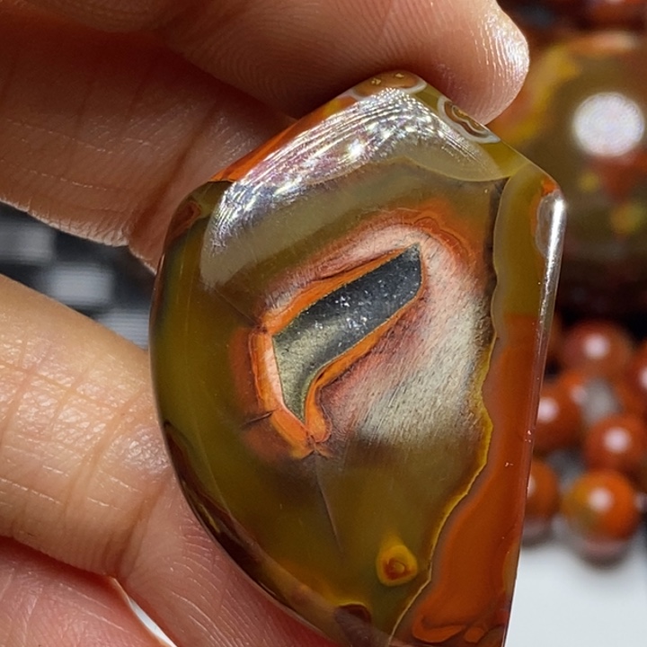 玛瑙/玉髓未镶嵌颈饰小*