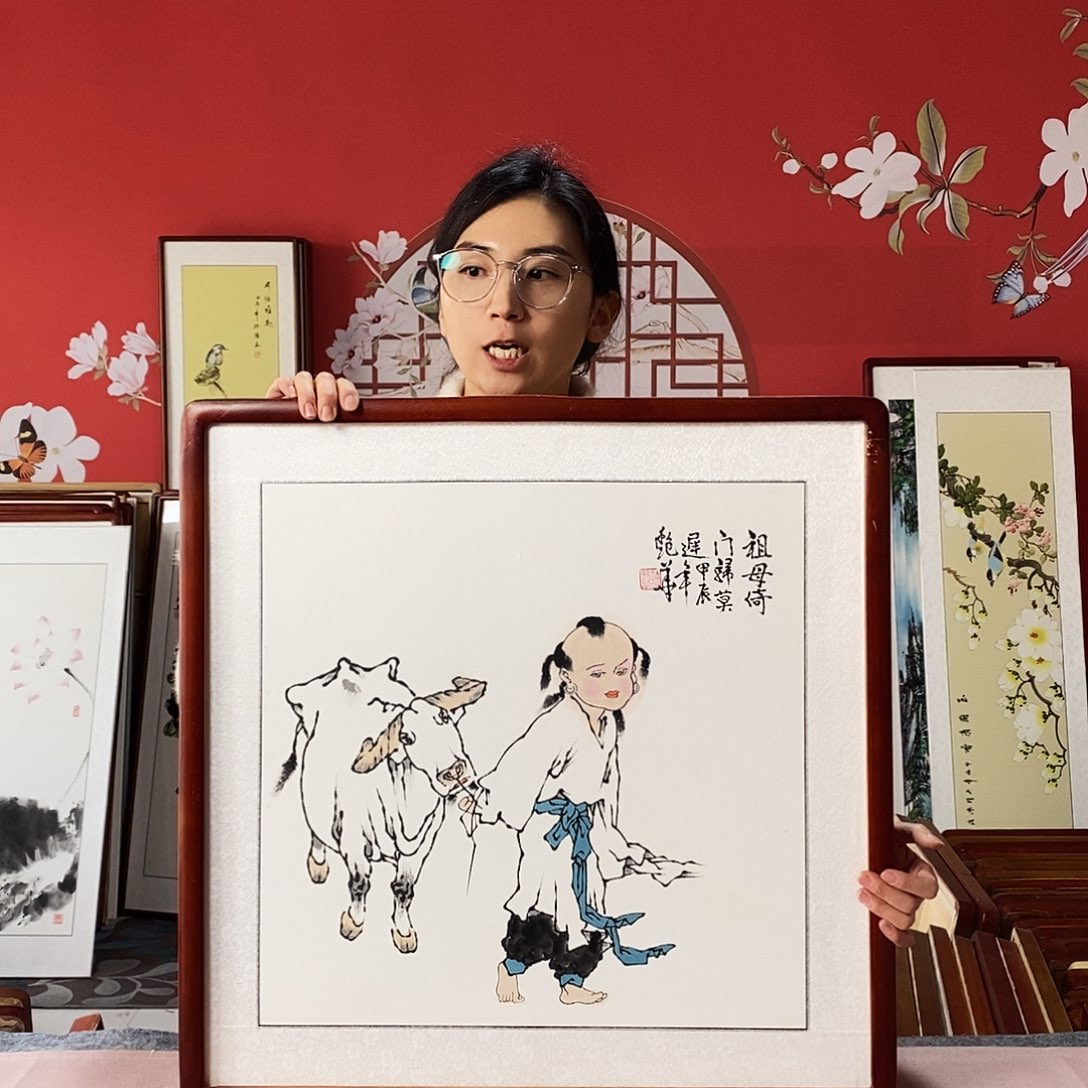 国画手写手绘62✖️62国画作品