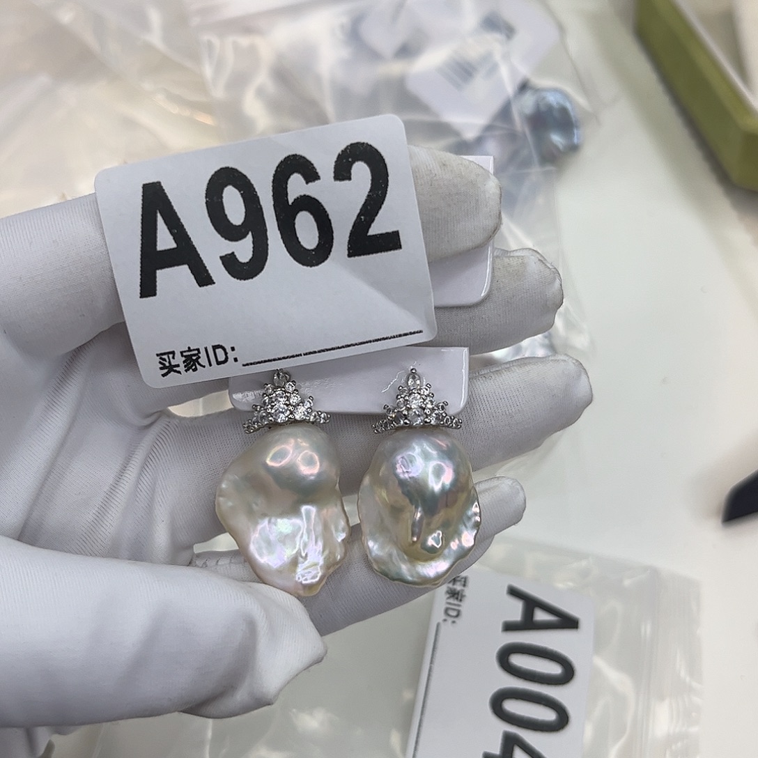 耳饰淡水珍珠合金