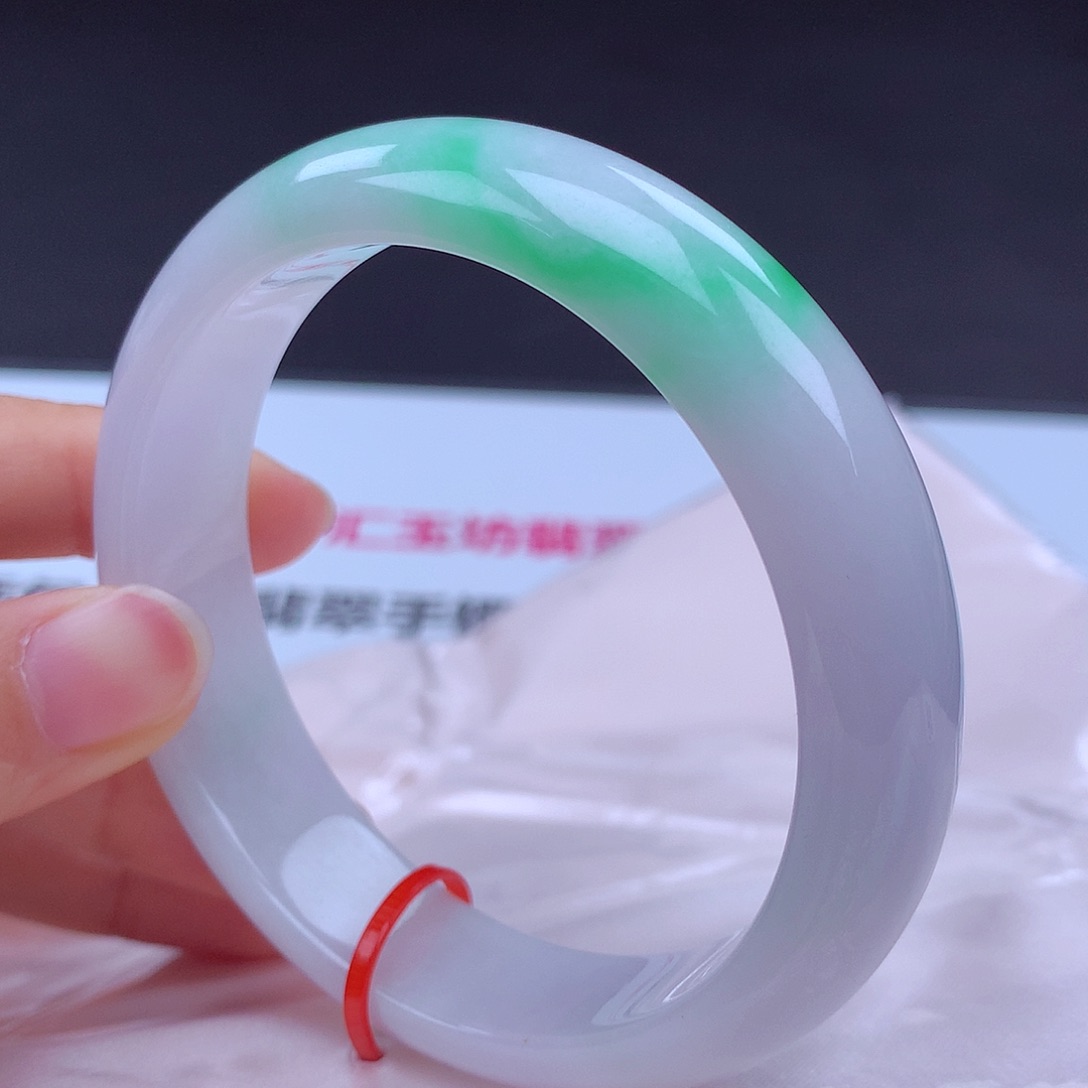 未镶嵌手镯翡翠手镯001684