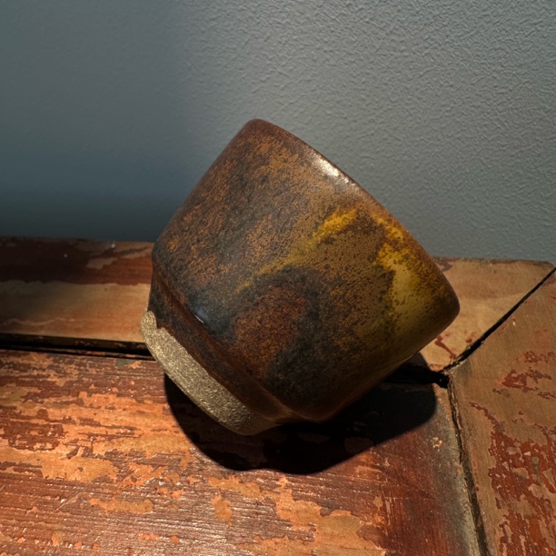 柴烧主人杯，收工有款，5.5*4.5cm，70ml