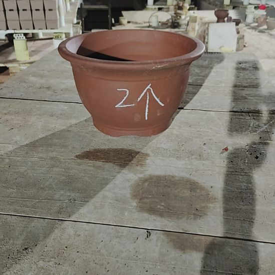 口径30高17素两个花盆