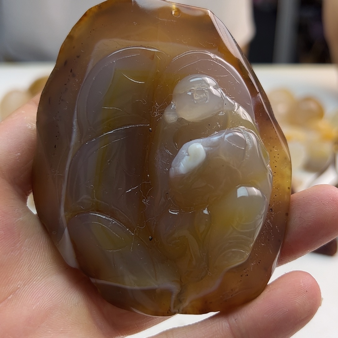 玛瑙/玉髓合金颈饰