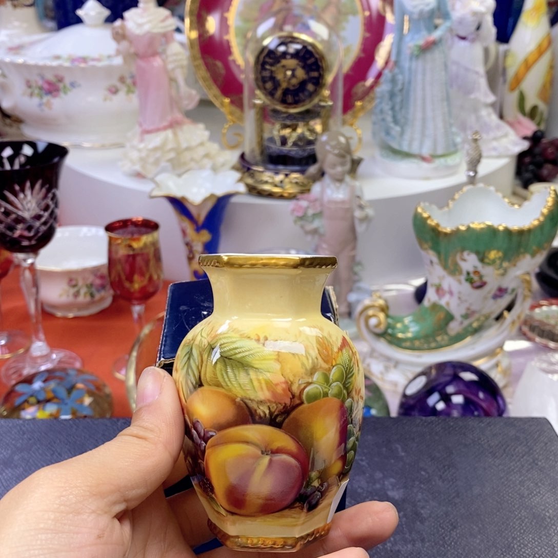 仙*瓷器欧瓷咖啡杯水晶杯