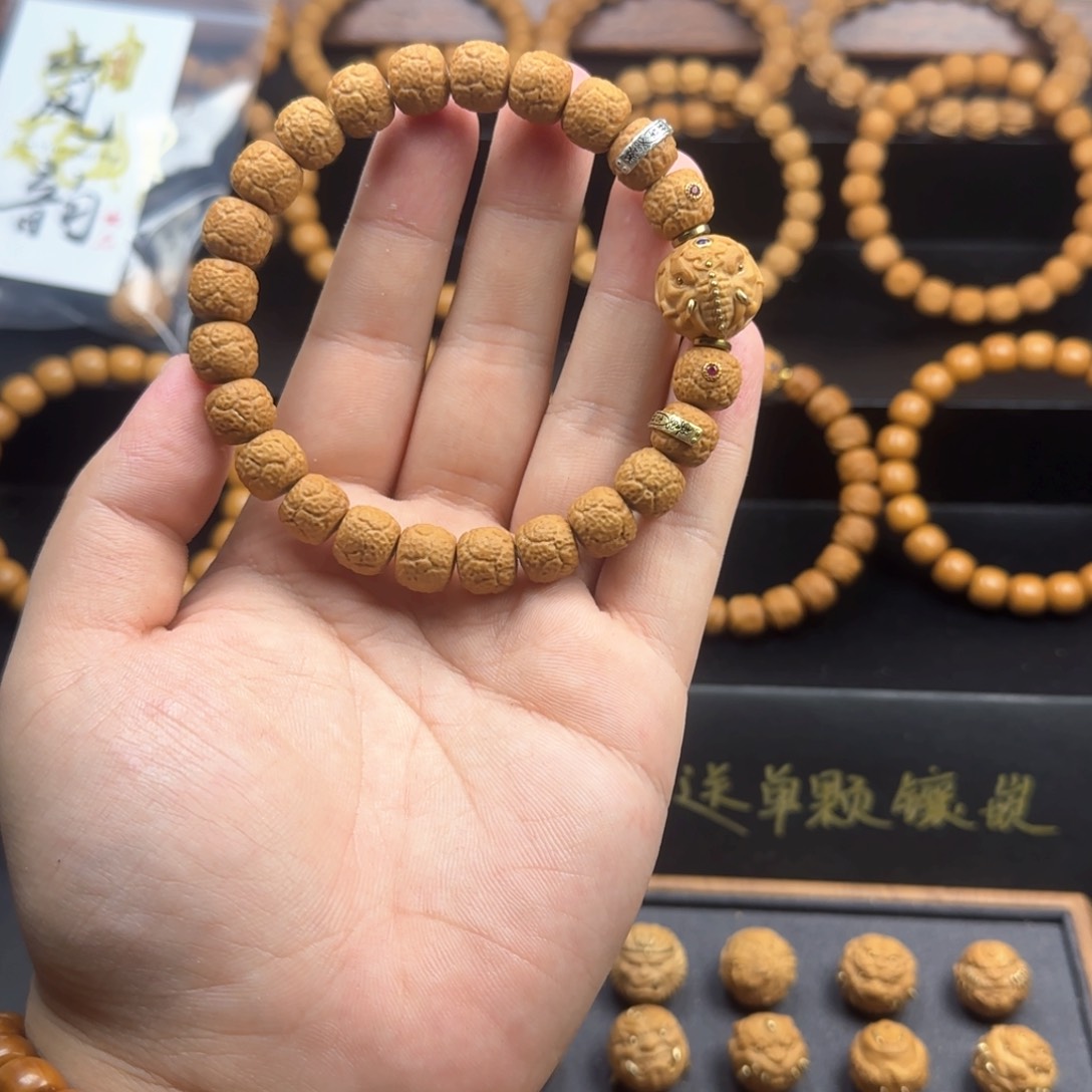 猴头核桃手串平**意单颗