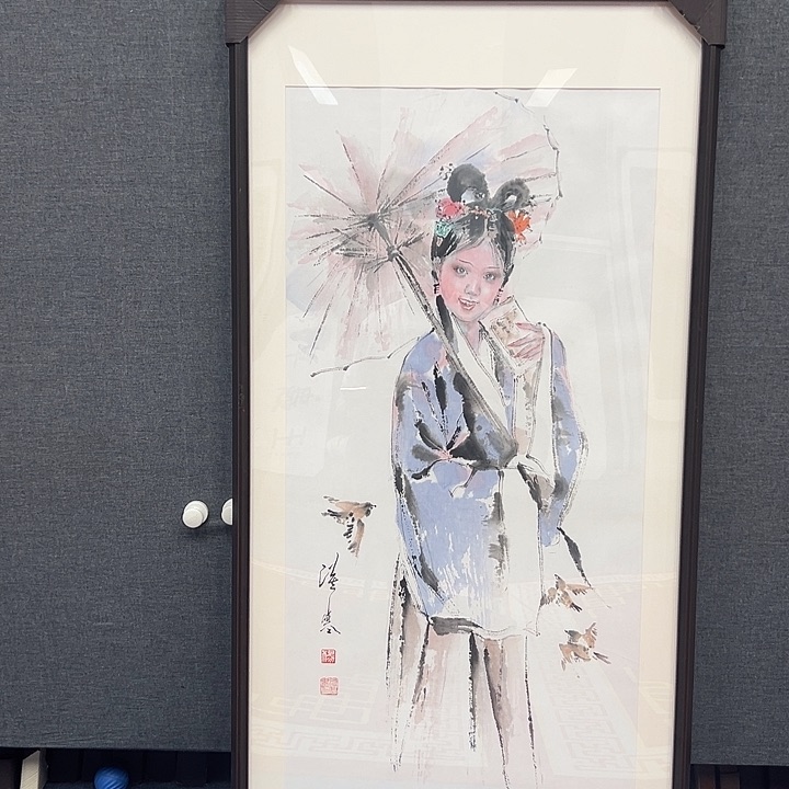 国画书画作品多次