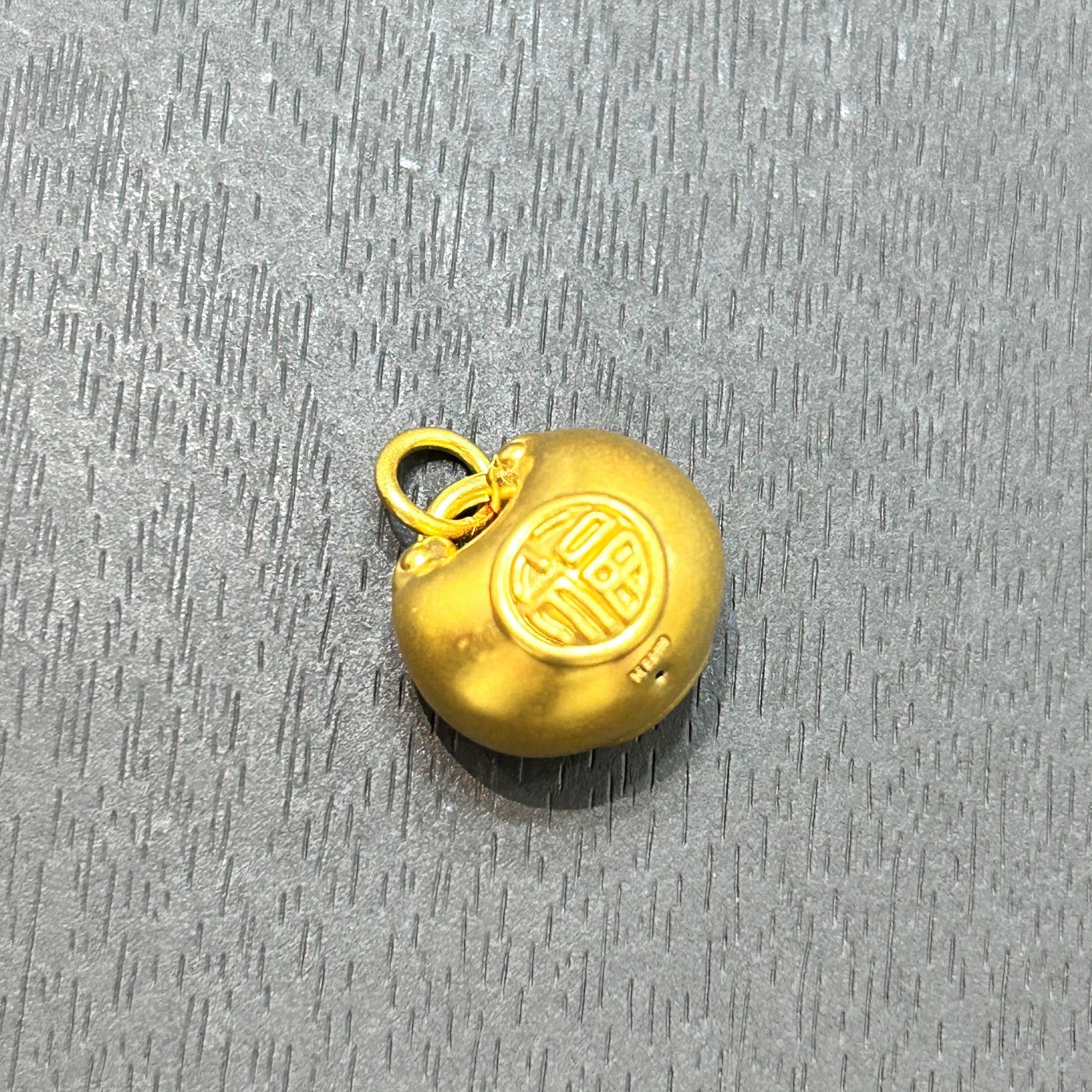 【店长专享】足金999投资金攒黄金金胖福ZBHJD1643克重多退少补