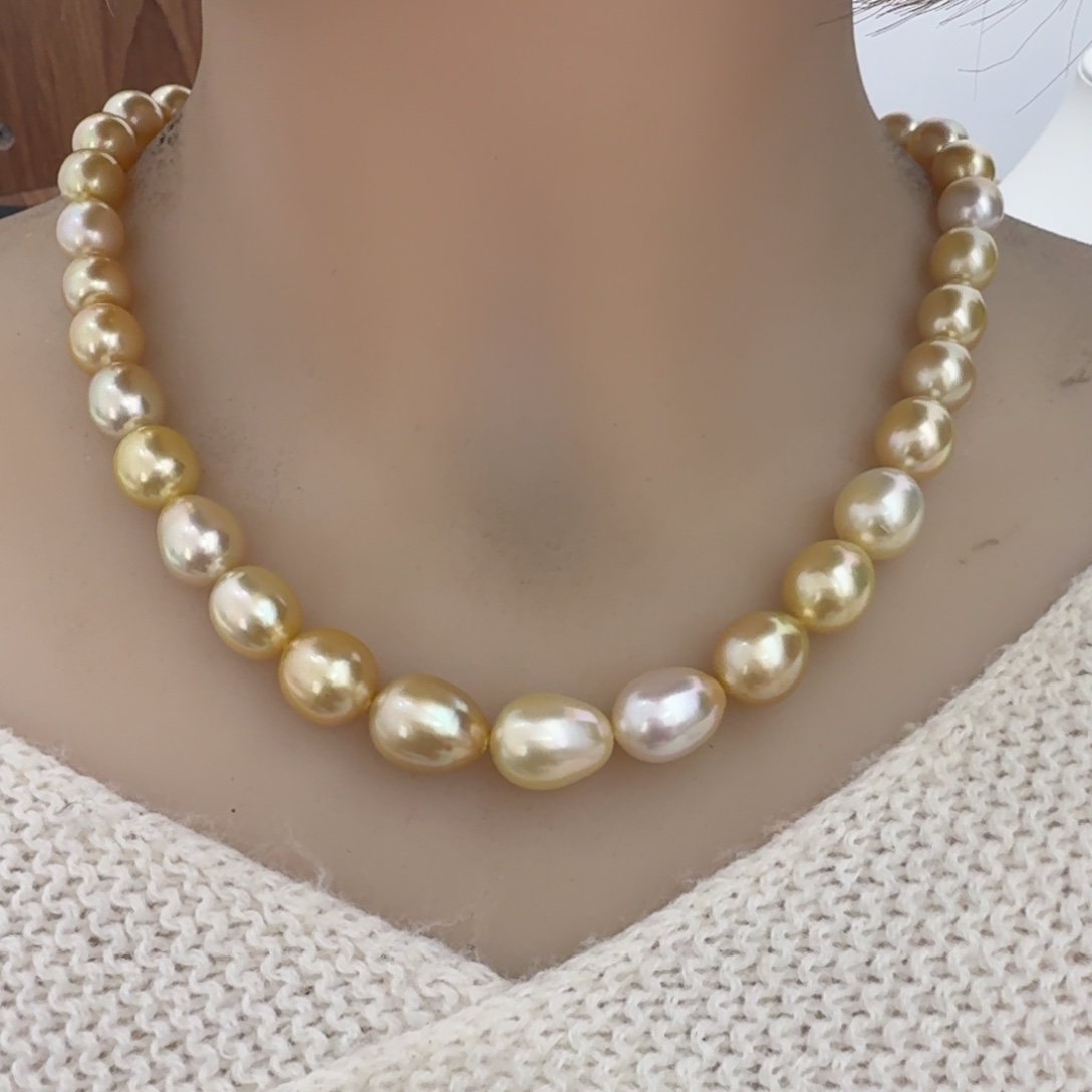 颈饰未镶嵌海水珍珠