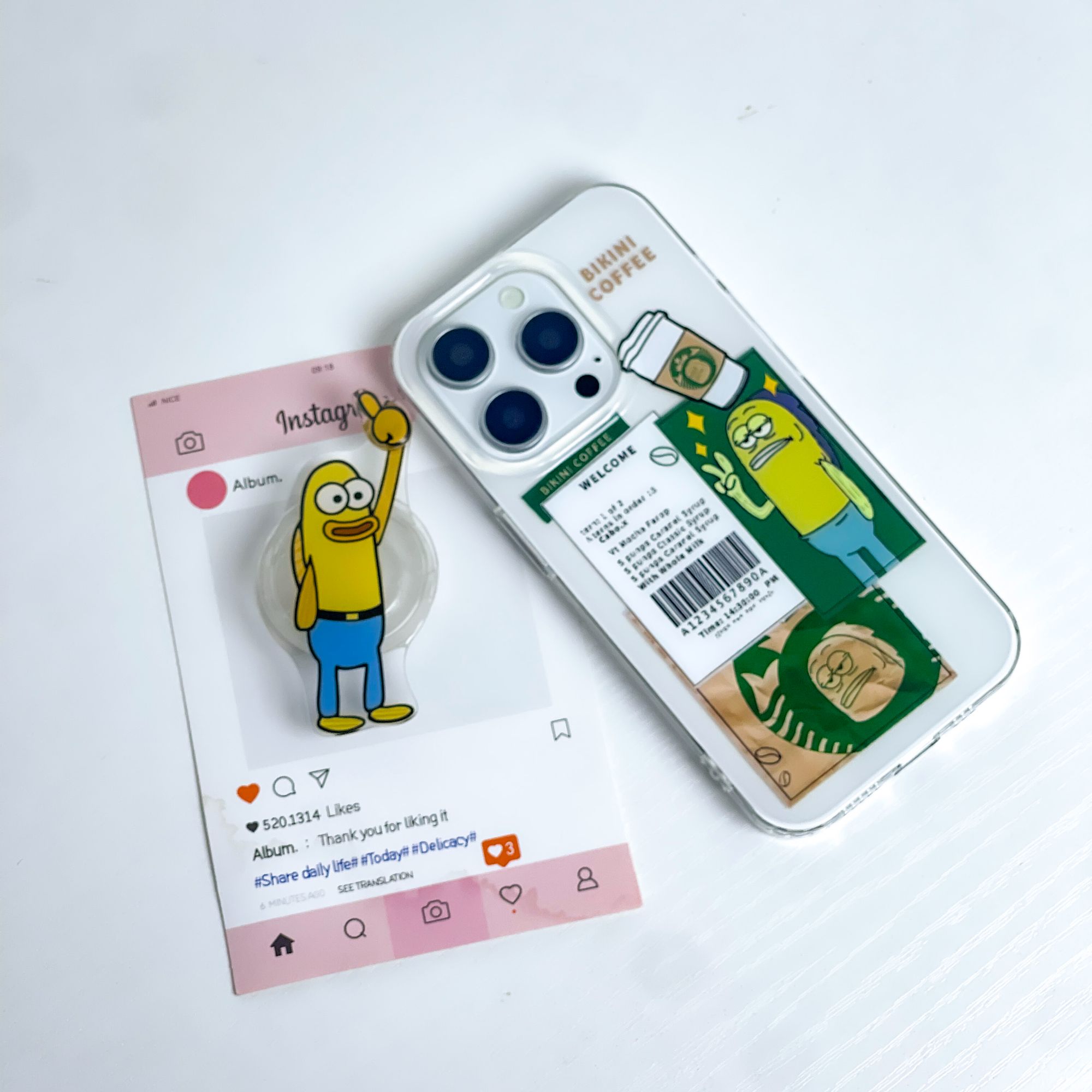 IMD手机壳咖啡星巴壳比耶鱼适用苹果16iPhone15华为小米oppovivo