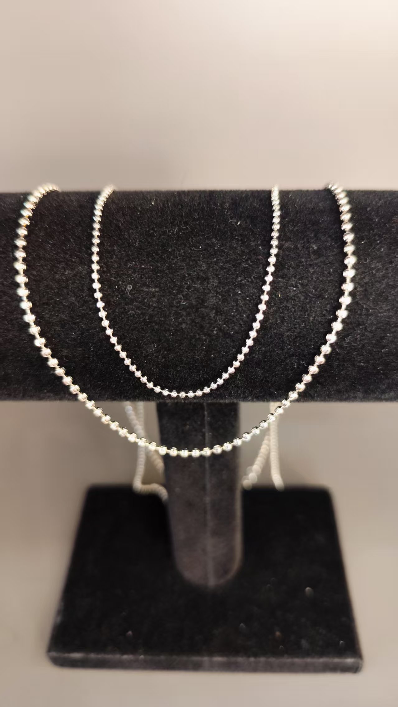 时尚百搭项链项圈 白幻影项链固定