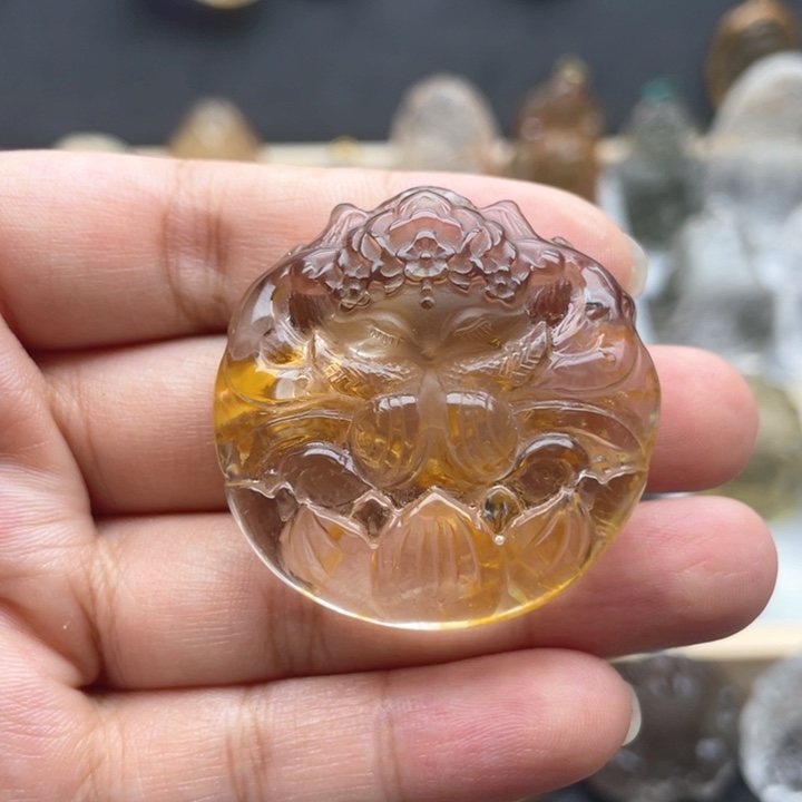 未镶嵌吊坠(不含链)水晶
