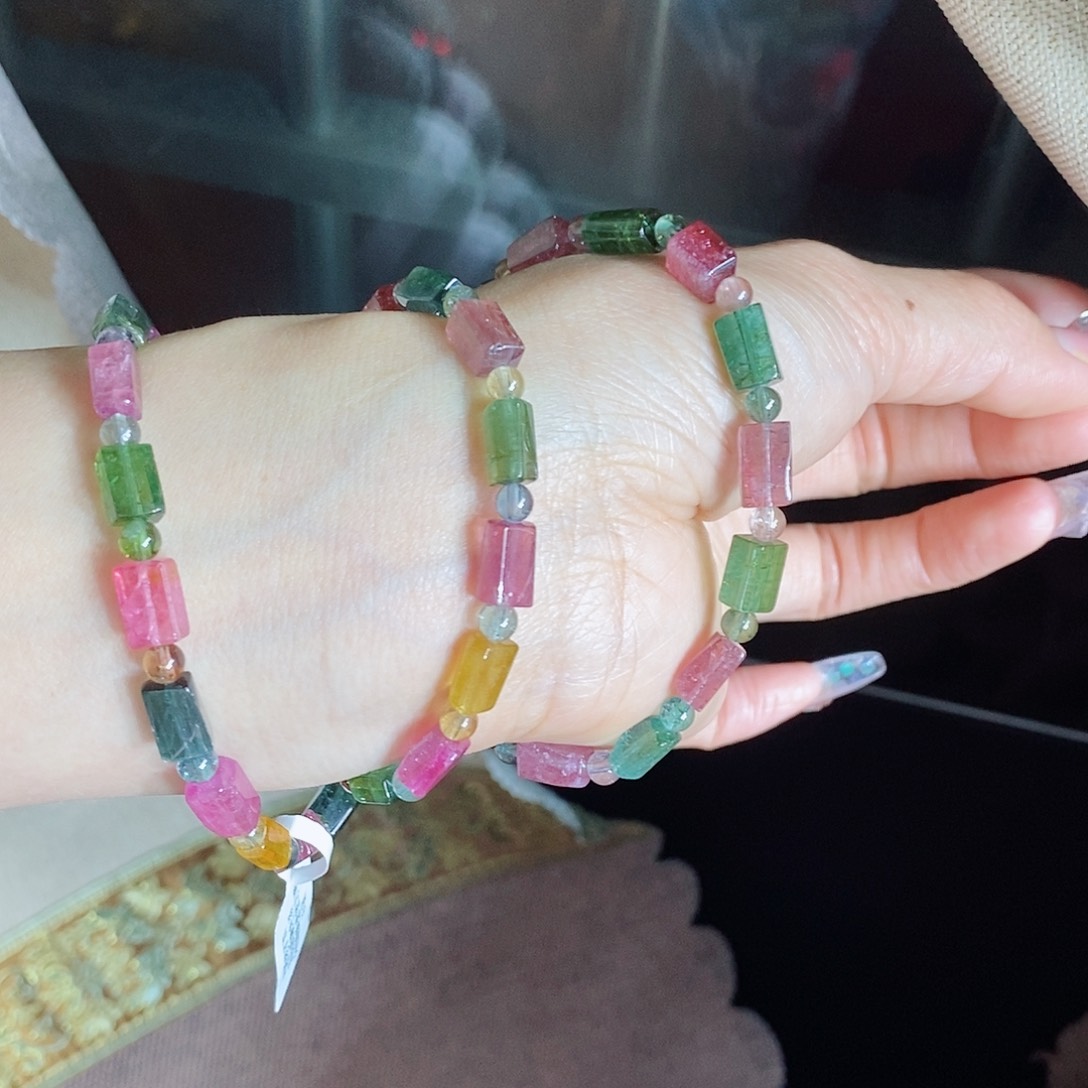 碧玺手链未镶嵌碧玺手链