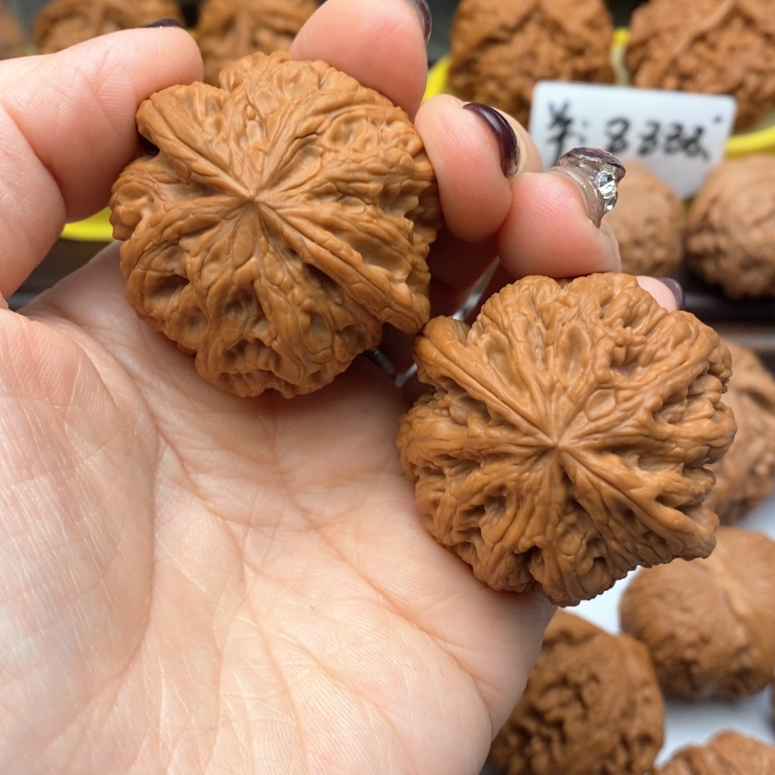 越***越把件文玩核桃406号粗筋