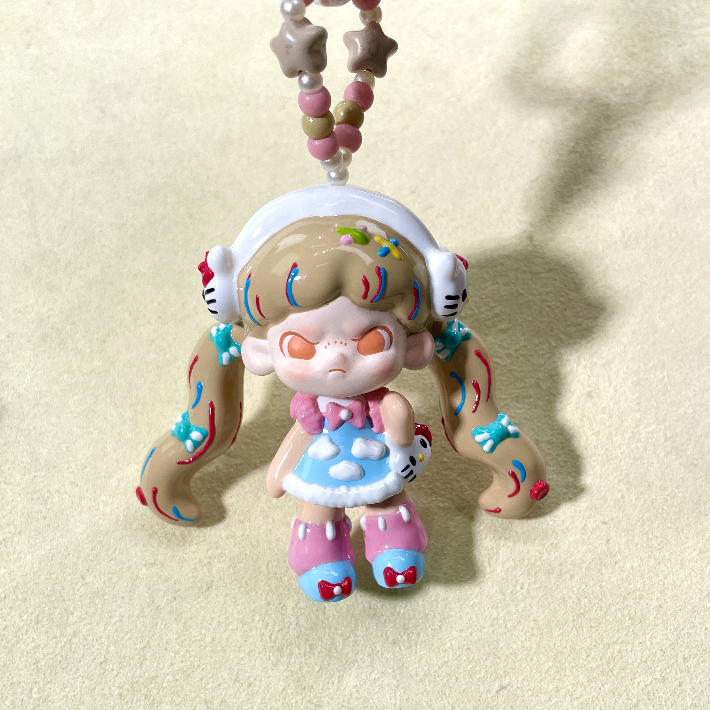 【明款选选选】DIY手绘（ab胶）挂件，钥匙，手机挂件，ins可爱仙女礼物