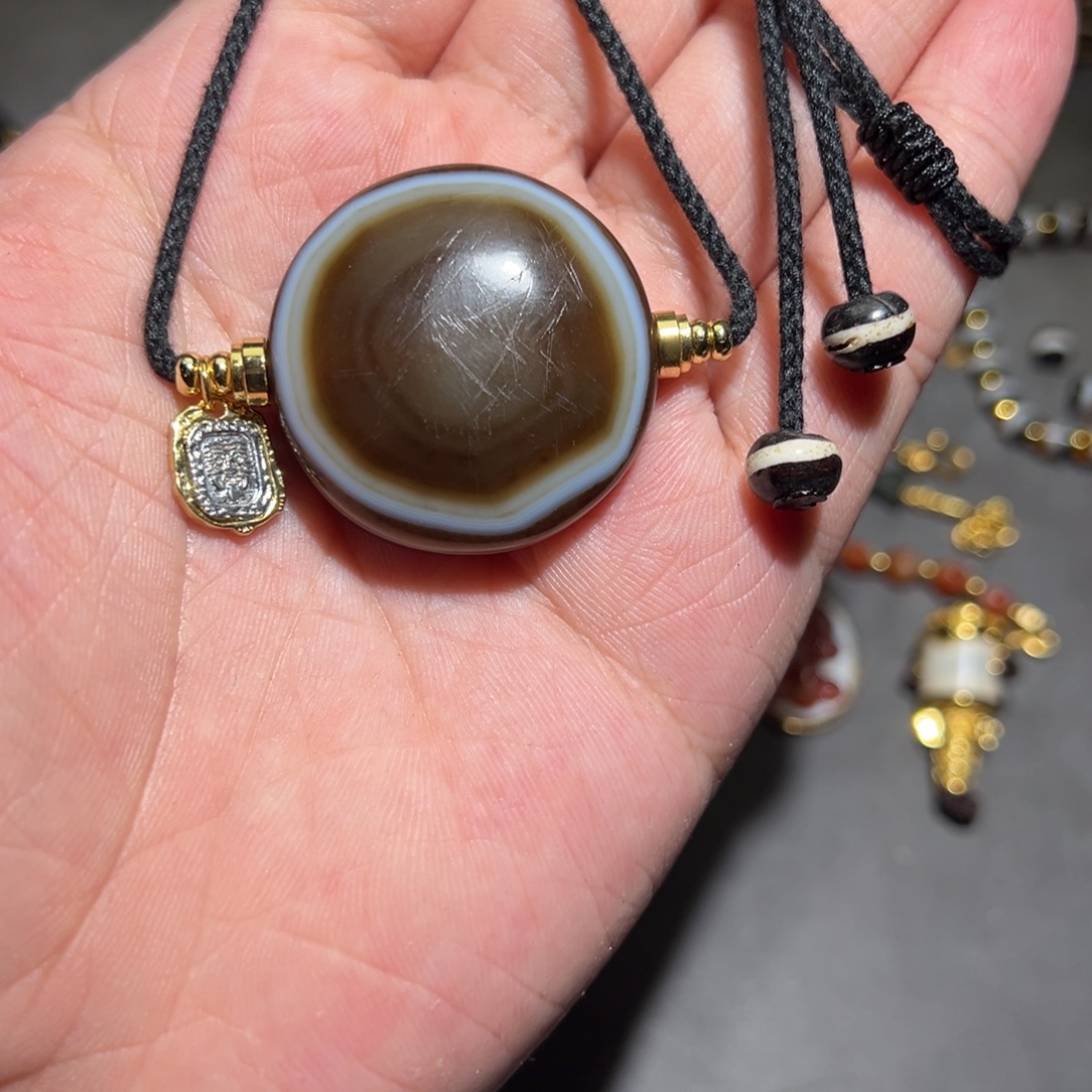 玛瑙/玉髓未镶嵌颈饰