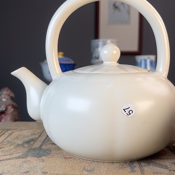 摆件景德柴烧茶杯多人